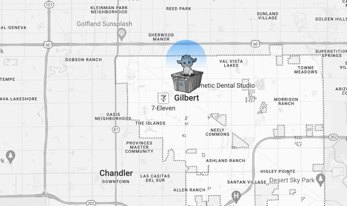 gilbert map
