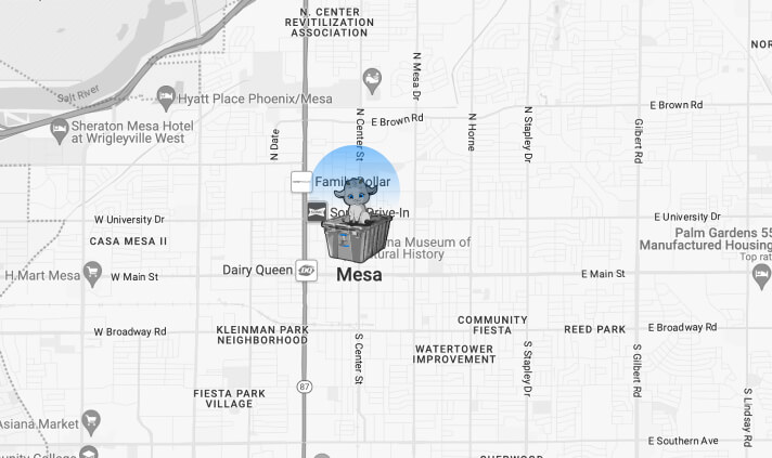 Mesa Map